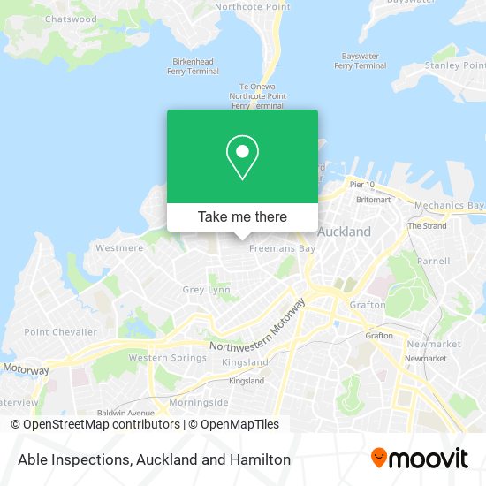 Able Inspections map