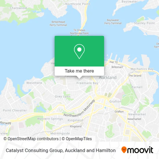 Catalyst Consulting Group map
