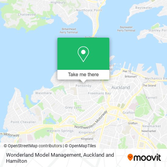 Wonderland Model Management map