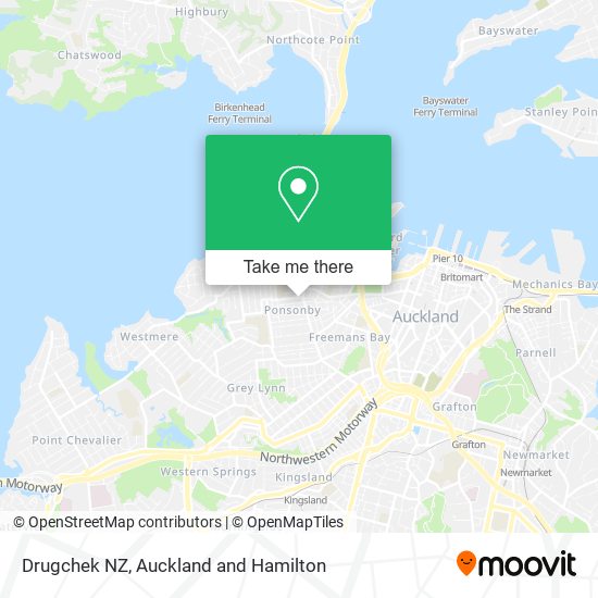 Drugchek NZ map