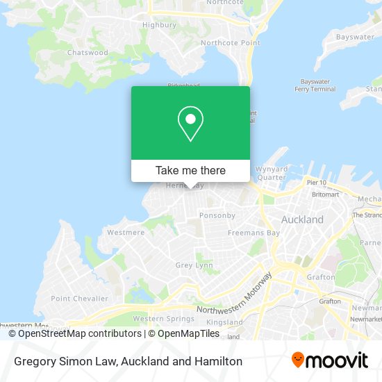 Gregory Simon Law map