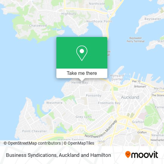 Business Syndications map