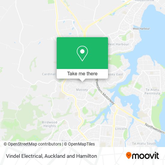 Vindel Electrical map