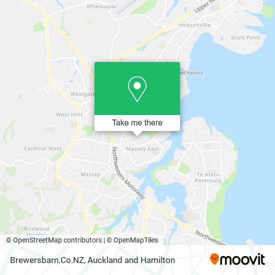 Brewersbarn.Co.NZ map