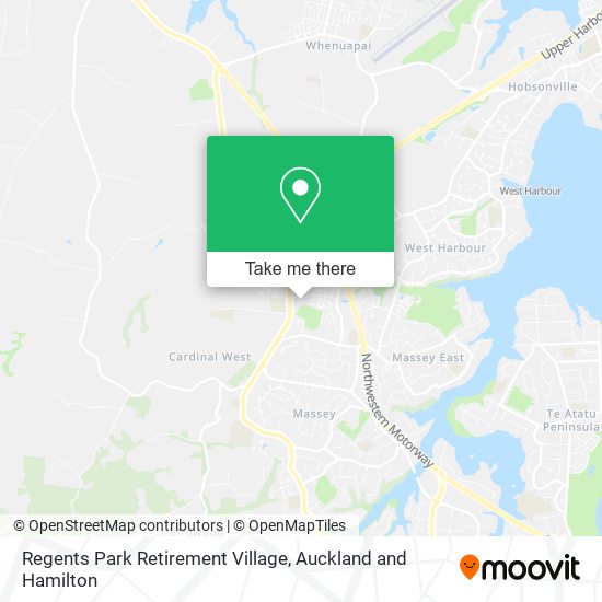 Regents Park Retirement Village地图