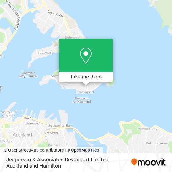 Jespersen & Associates Devonport Limited地图