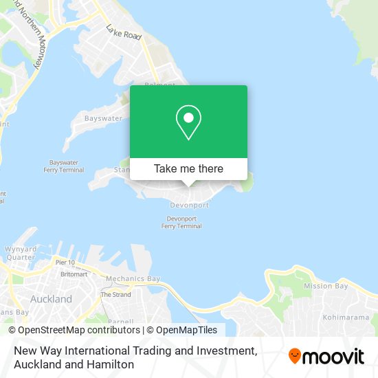 New Way International Trading and Investment map