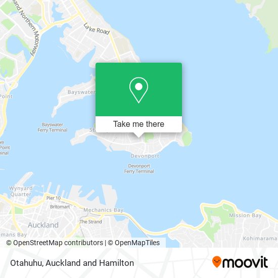 Otahuhu map