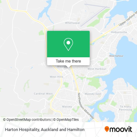 Harton Hospitality map
