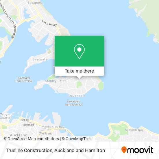 Trueline Construction map