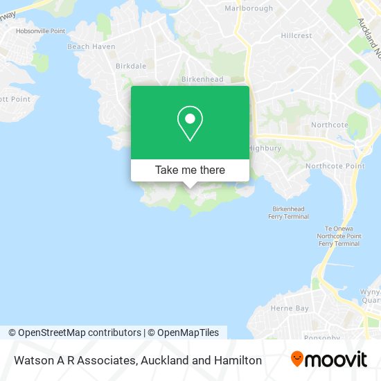 Watson A R Associates map