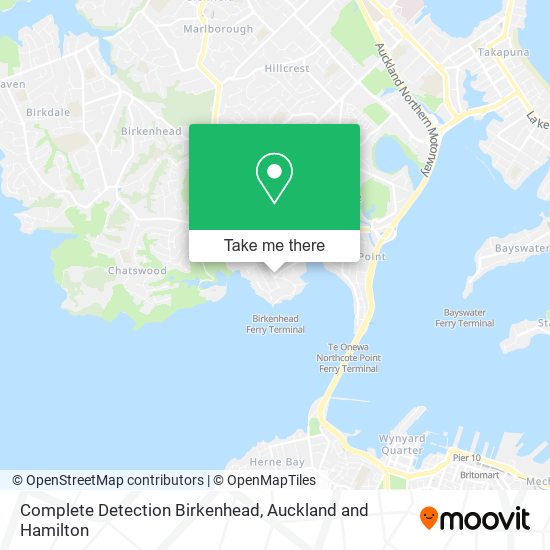 Complete Detection Birkenhead地图