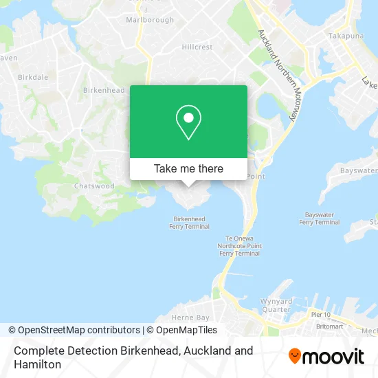 Complete Detection Birkenhead map
