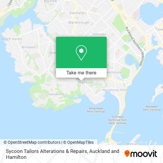 Sycoon Tailors Alterations & Repairs map