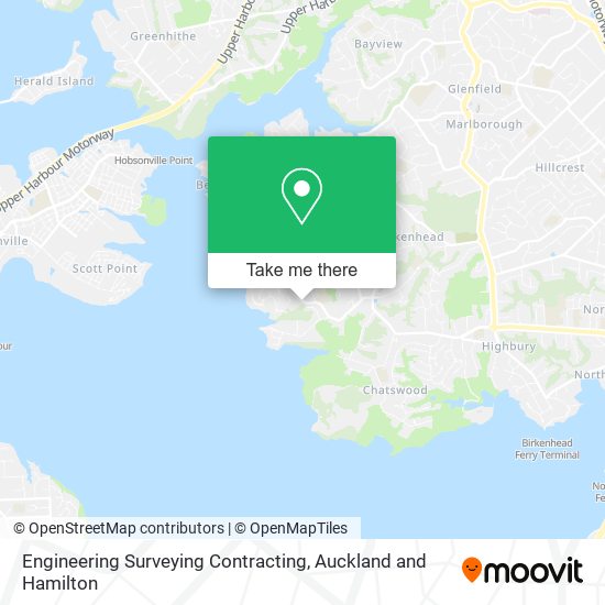 Engineering Surveying Contracting map