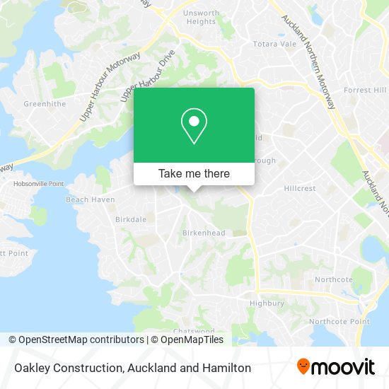 Oakley Construction地图