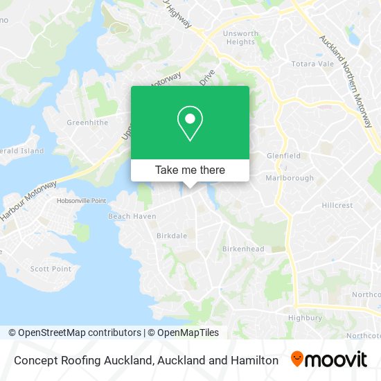 Concept Roofing Auckland地图