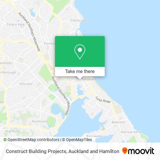 Construct Building Projects map