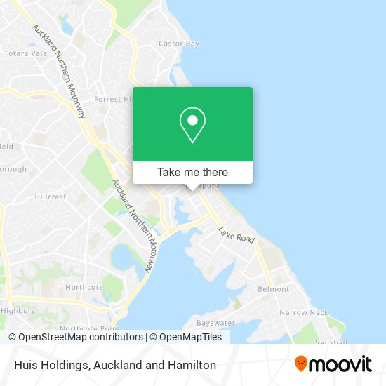 Huis Holdings map