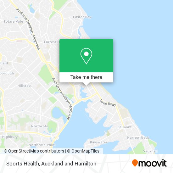 Sports Health map