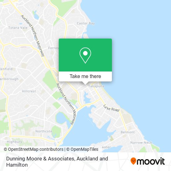 Dunning Moore & Associates map