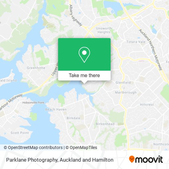 Parklane Photography map