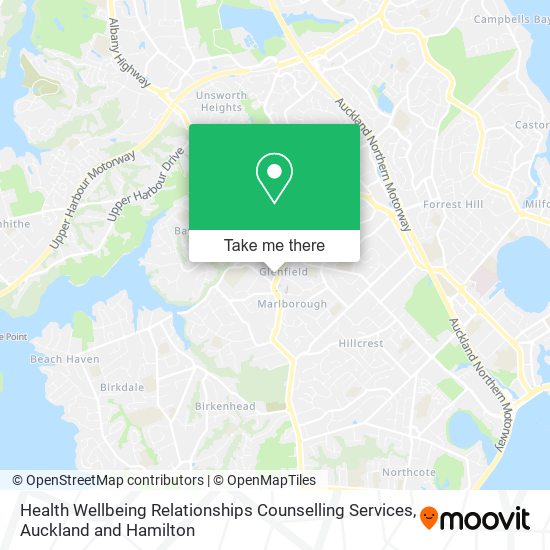 Health Wellbeing Relationships Counselling Services地图