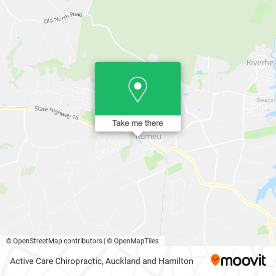 Active Care Chiropractic map