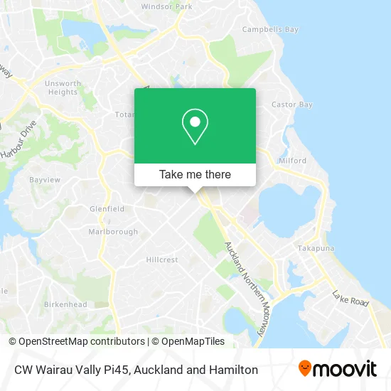 CW Wairau Vally Pi45 map