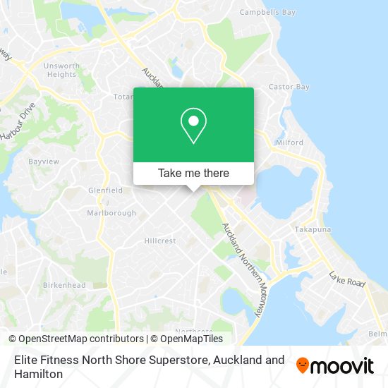 Elite Fitness North Shore Superstore map