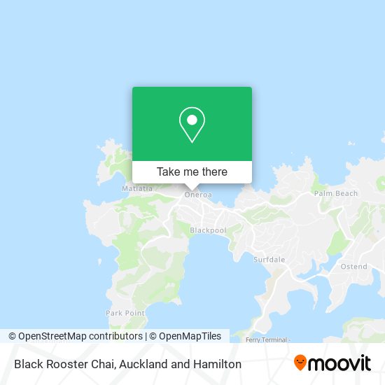 Black Rooster Chai map