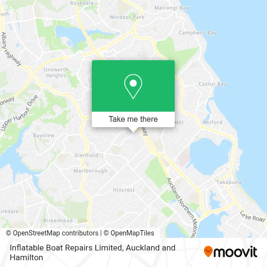 Inflatable Boat Repairs Limited map