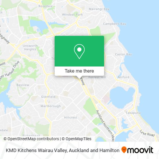 KMD Kitchens Wairau Valley地图