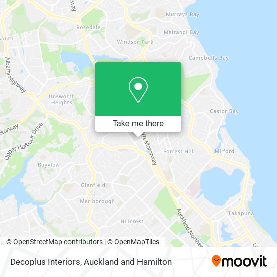 Decoplus Interiors map