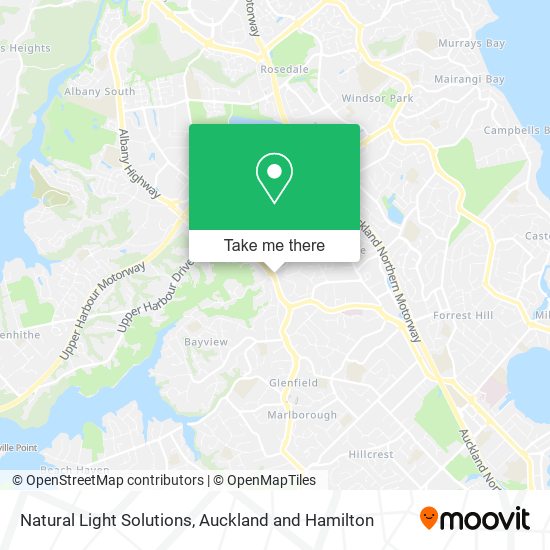 Natural Light Solutions map