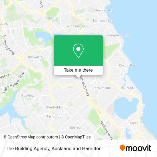 The Building Agency map