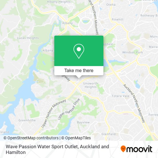 Wave Passion Water Sport Outlet map