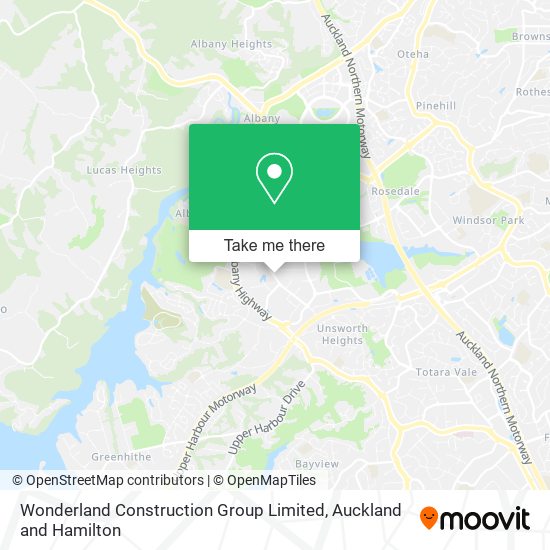 Wonderland Construction Group Limited map