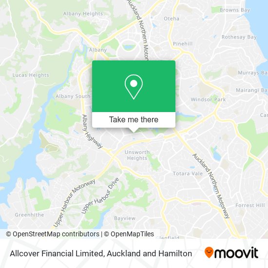 Allcover Financial Limited map