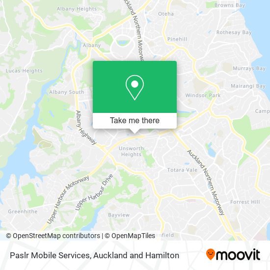 Paslr Mobile Services map