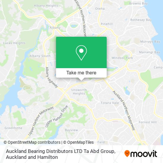 Auckland Bearing Distributors LTD Ta Abd Group地图