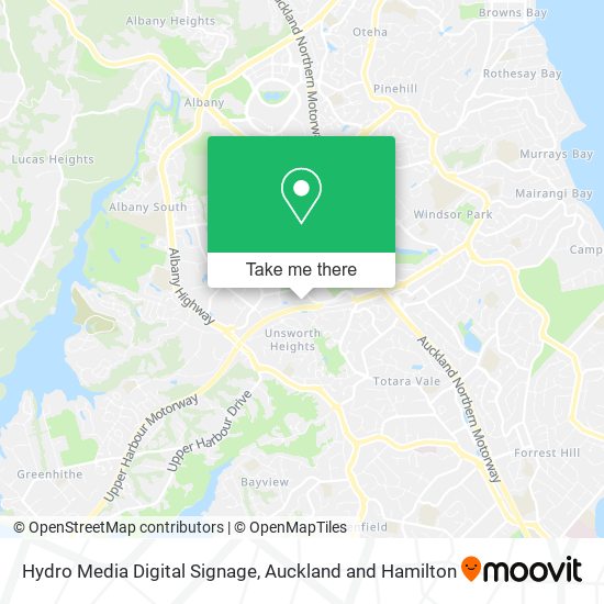 Hydro Media Digital Signage地图