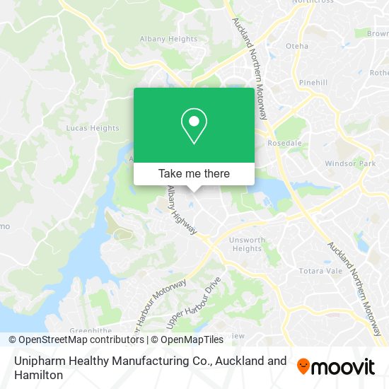 Unipharm Healthy Manufacturing Co. map
