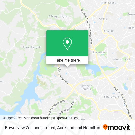 Bowe New Zealand Limited地图