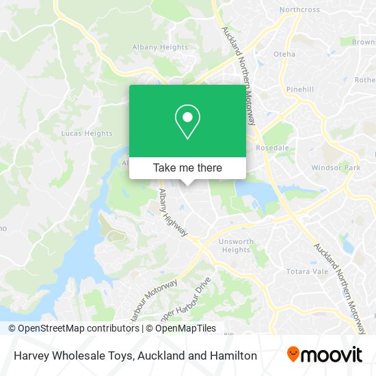 Harvey Wholesale Toys map