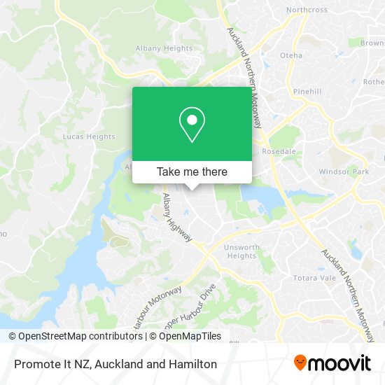 Promote It NZ map