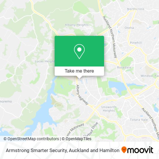 Armstrong Smarter Security map