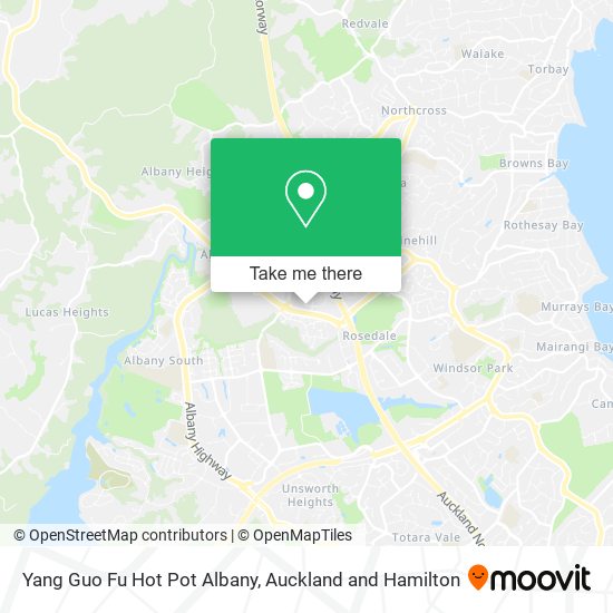Yang Guo Fu Hot Pot Albany map