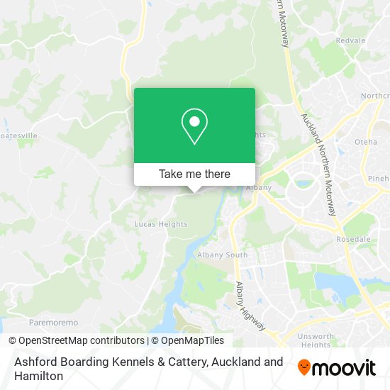 Ashford Boarding Kennels & Cattery map