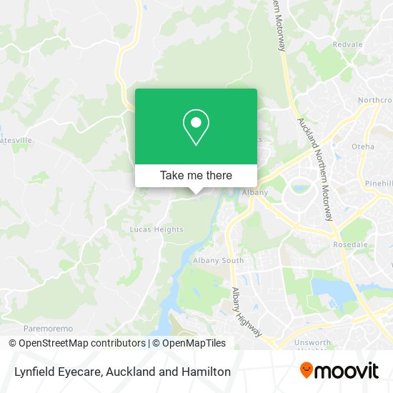 Lynfield Eyecare map